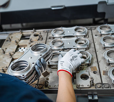 Verpacken und Sortieren